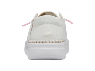 Hey Dude Women's Summer Shoes Wendy Rise Spark White
