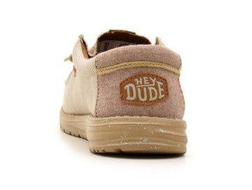 Hey Dude Men's Wally Coastline Jute Fabric Summer Shoes