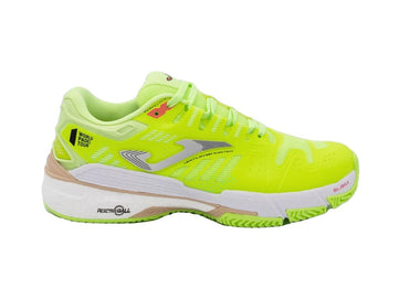 Joma Donna Scarpa Padel Professionale T Slam Lady Verde Fluo 2311