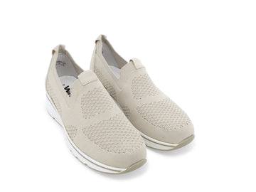 Melluso Women's Slip-on Wedge Upper Stretch Fabric