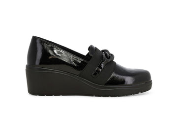 Melluso Slip-on Donna in Vernice con Zeppa e Catena Decorativa K53004Z-254041