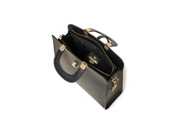 Melluso Professional Hammered Leather Handbag