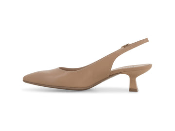 Melluso Décolleté Pelle Beige - Dettaglio laterale D201-255597