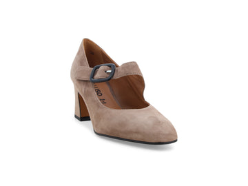 Calzature Melluso Donna eleganti: décolleté in camoscio beige X5228-262414