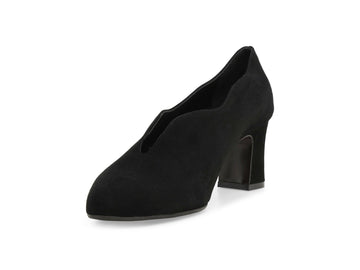 Melluso Décolleté Camoscio Nero - Dettaglio punta X5222Q-264979
