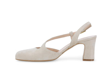 Dettaglio Melluso Décolleté Camoscio Beige - X517Q-257702