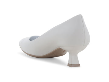 Melluso Décolleté Pelle Bianco - Dettaglio tacco D200-256905
