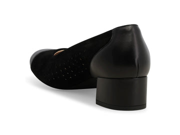 Melluso Décolleté Pelle Nero - Dettaglio tacco N411Q-257116