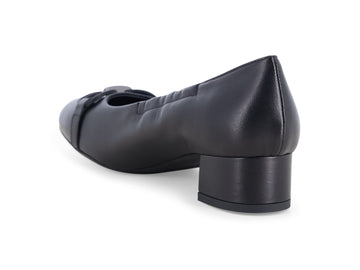 Melluso Décolleté Pelle Nero - Dettaglio tacco A267-262188