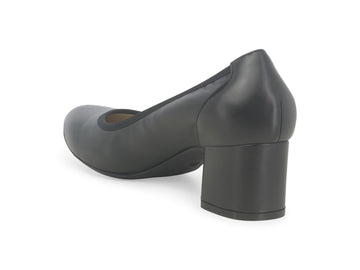 Melluso Décolleté Pelle Nero - Dettaglio tacco D100Q-265543