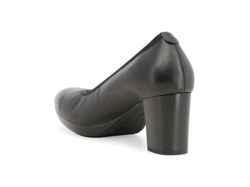 Melluso Décolleté Pelle Nero - Dettaglio tacco D5154Q-261879