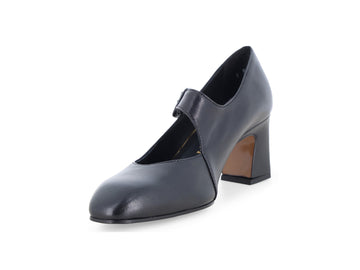 Melluso Décolleté Pelle Nero - Dettaglio punta X5228-262290
