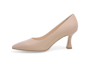 Melluso Décolleté Pelle Beige - Dettaglio laterale D160Q-257806