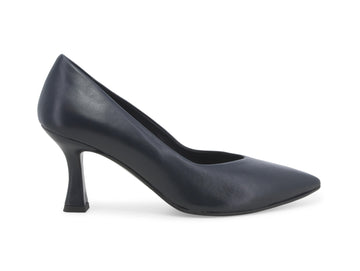 Melluso Décolleté Classico a Punta Tomaia Pelle Blu D5176W-239959