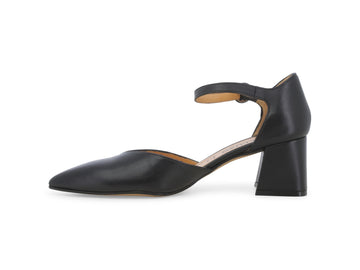 Melluso Décolleté Pelle Nero - Dettaglio laterale V308Q-257160