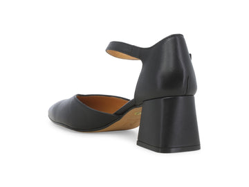 Melluso Décolleté Pelle Nero - Dettaglio tacco V308Q-257160