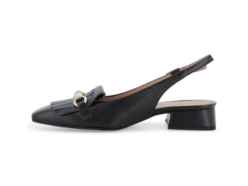 Melluso Décolleté Pelle Nero - Dettaglio laterale V708-255137