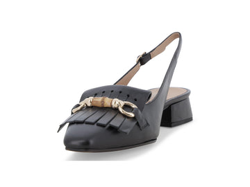 Melluso Décolleté Pelle Nero - Dettaglio punta V708-255137