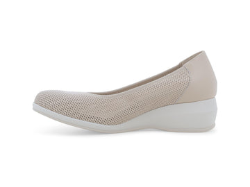 Melluso Décolleté Pelle Beige - Dettaglio laterale R30611Q-260659