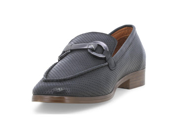 Melluso Mocassino Pelle Nero - Dettaglio punta 055052Q-260231