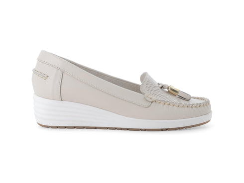 Melluso Calzature Mocassino Beige - Articolo 01027Q-260237