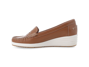 Melluso Mocassino Pelle Marrone - Dettaglio laterale 01028Q-255309