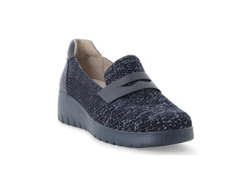 Melluso Mocassino Donna Blu comode - K55478-256060