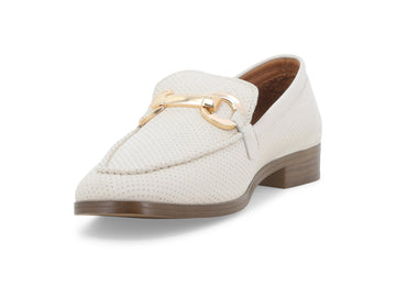 Melluso Mocassino Pelle Bianco - Dettaglio punta 055052Q-260230