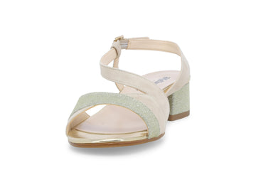 Melluso Sandalo Camoscio Oro - Dettaglio punta K35157Q-259350