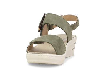 Melluso Sandalo Nabuk Verde - Dettaglio punta 019227Q-257583