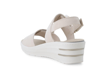 Melluso Sandalo Pelle Beige - Dettaglio tacco 019227Q-255895