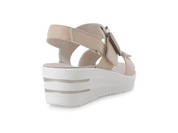 Melluso Sandalo Donna Beige Primavera Estate - 019227Q-257216