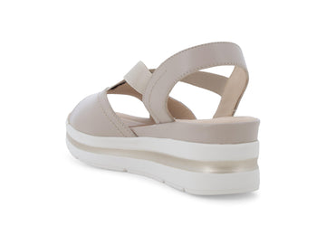 Melluso Sandalo Pelle Beige - Dettaglio tacco 019243Q-258963