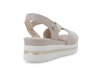 Melluso Sandalo Donna Beige Primavera Estate - 019243Q-258963