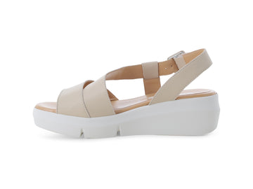 Melluso Sandalo Pelle Beige - Dettaglio laterale R80424Q-259294