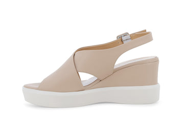 Melluso Sandalo Pelle Beige - Dettaglio laterale R80548Q-259140