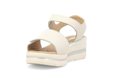 Melluso Sandalo Pelle Bianco - Dettaglio punta 019185Q-255921