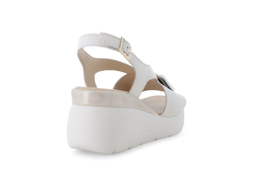 Melluso Sandalo Donna Bianco Primavera Estate - 019272-255949