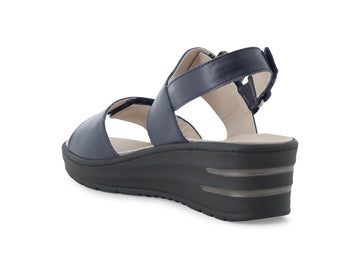 Melluso Sandalo Pelle Blu - Dettaglio tacco 019227Q-255899