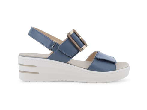 Melluso Calzature Sandalo Blu - Articolo 019227Q-258949