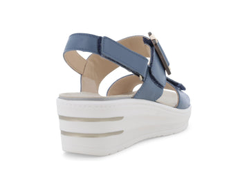 Melluso Sandalo Donna Blu Primavera Estate - 019227Q-258949