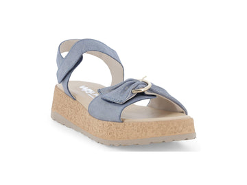 Melluso Sandalo Donna Blu comode - 019287-255910
