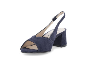 Melluso Sandalo Pelle Blu - Dettaglio punta S634Q-257724