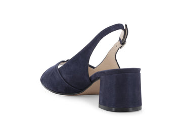 Melluso Sandalo Pelle Blu - Dettaglio tacco S634Q-257724