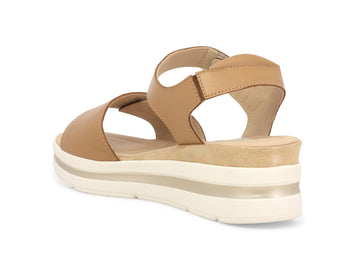 Melluso Sandalo Pelle Marrone - Dettaglio tacco 019185Q-258945
