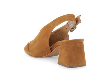 Melluso Sandalo Pelle Marrone - Dettaglio tacco N647Q-261012