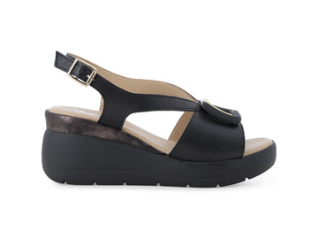 Melluso Calzature Sandalo Nero - Articolo 019272-255952