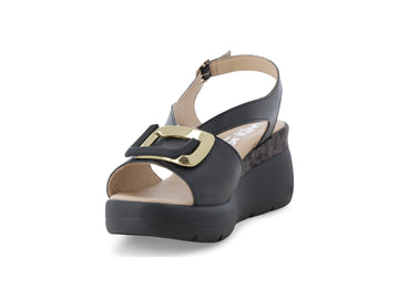 Melluso Sandalo Pelle Nero - Dettaglio punta 019272-255952