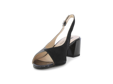 Melluso Sandalo Pelle Nero - Dettaglio punta K35165Q-259354