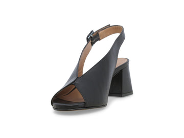 Melluso Sandalo Pelle Nero - Dettaglio punta N622Q-257171